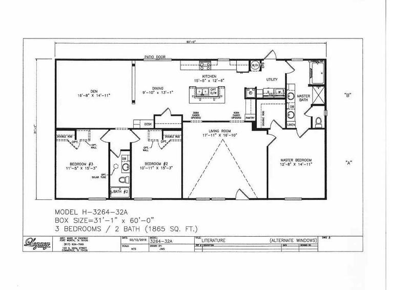 Legacy H-3264-32A Doublewide - Crazy Red's Mobile Homes