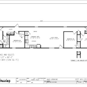 Legacy 1684-42A Singlewide